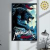 Metallica M72 Seattle WA US At Lumen Field September 1 2024 Night 2 The Wolf Artwork Home Decor Poster Canvas