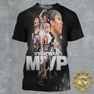 Aja Wilson From Las Vegas Aces Unanimous Is The WNBA 2024 Most Valuable Player All Over Print Shirt