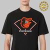 Houston Astros Black 2024 MLB Postseason Around The Horn Unisex T-Shirt