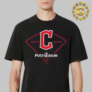 Cleveland Guardians Black 2024 MLB Postseason Around The Horn Unisex T-Shirt