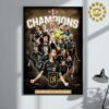 Congrats New York Yankees Al East Champions MLB Clinched Home Decor Poster Canvas