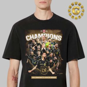 Congrats Los Angeles Football Club Champions 2024 Lamar Hunt US Open Winners Unisex T-Shirt