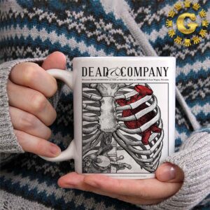 Dead And Company Present Dead Forever Poster In Las Vegas Nevada At Sphere On 12th Of Never 2024 Coffee Ceramic Mug