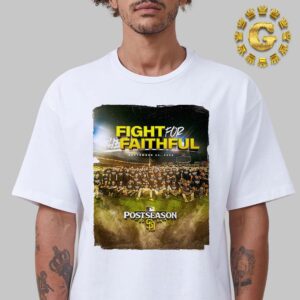 Fight For The Faithful San Diego Padres Postseason September 24th 2024 Team Photo Unisex T-Shirt