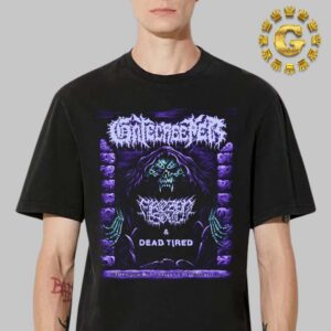 Gatecreeper With Frozen Soul And Dead Tired Event Poster In Toronto ON At Axis Club On September 30 2024 Unisex T-Shirt