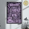 Dinosaur Jr Celebrating 30 Years Of Where You Been Poster At The Bellwether In Los Angeles CA On December 5th And 6th 2024 The Cat Artwork Home Decor Poster Canvas