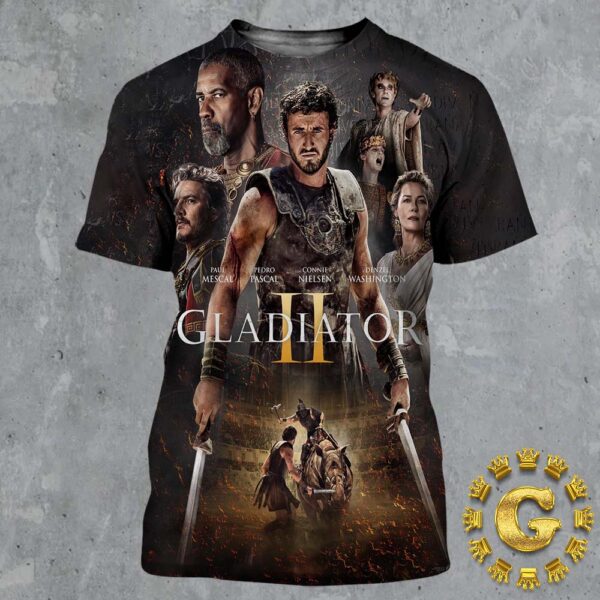 Gladiator 2 New Poster Releasing In Theaters On November 22 2024 All Over Print Shirt