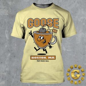 Goose Band Event Tee At MGM Music Hall In Boston MA On September 2 3 4 2024 The Tea Cup Artwork All Over Print Shirt