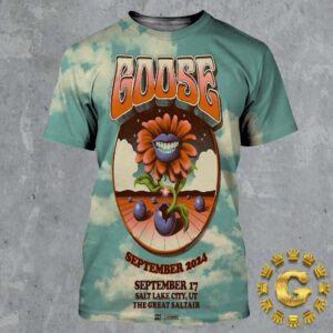 Goose The Band Tonight Poster At The Great Saltair In Salt Lake City UT On September 17th 2024 All Over Print Shirt