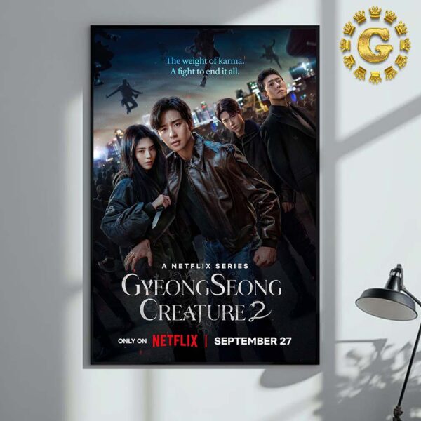 Gyeong Seong Creature 2 A Netflix Series Only On Netflix On September 27 2024 Home Decor Poster Canvas