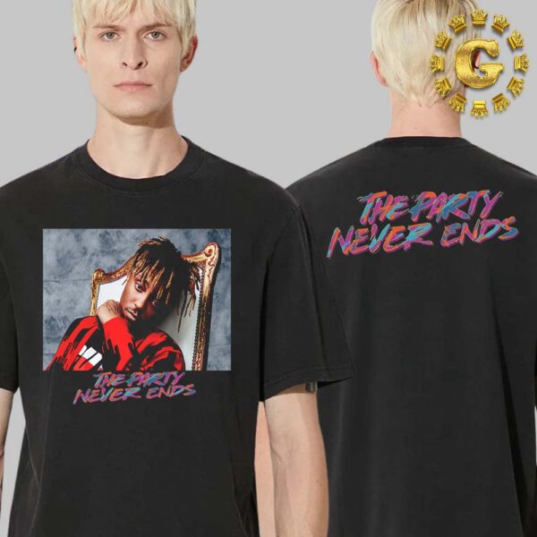 Jucie WRLD New Album Poster The Party Never Ends On November 22nd 2024 The Jucie WRLD Artwork Two Side Unisex T-Shirt