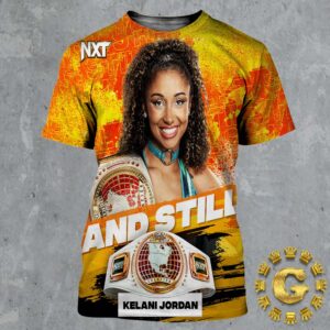 Kelani Jordan And Still Womens North American Champion 2024 WWE NXT All Over Print Shirt