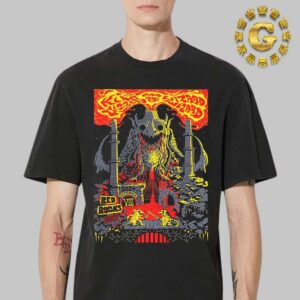 King Gizzard And The Lizard Wizard Tonight Poster At Red Rock In Morrison Colorado On September 8th 2024 Unisex T-Shirt