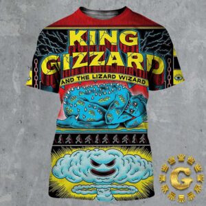 King Gizzard And The Lizard Wizard Tonight Poster At The Factory In St Louis MO On September 5 2024 All Over Print Shirt