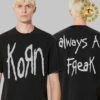 Korn Limited European Summer Tour 2024 The Teal EU UK Tour Unisex T-Shirt