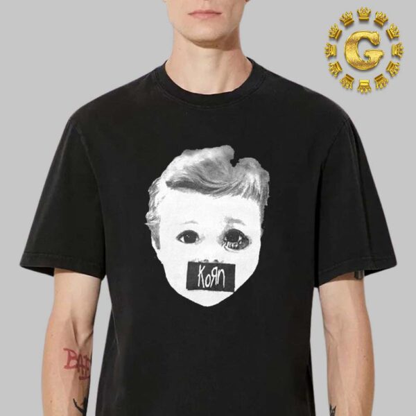 Korn Limited European Summer Tour 2024 The Baby Face Artwork Unisex T-Shirt