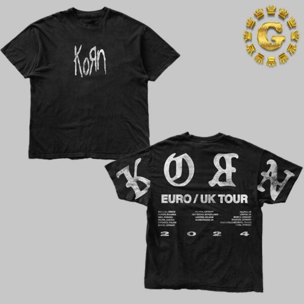 Korn Limited European Summer Tour 2024 The Olde English Unisex T-Shirt