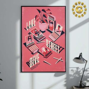 Lake Street Dive Good Together Tour Tonight Poster TD Pavilion At The Mann In Philadelphia PA On September 15th 2024 Home Decor Poster Canvas