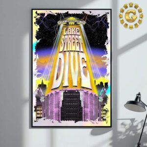 Lake Street Dive Tonight Poster In New York NY At Madison Square Garden On September 14th 2024 Home Decor Poster Canvas