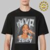 Las Vegas Aces Aja Wilson Round 21 Black 2024 WNBA MVP A Legend Unisex T-Shirt