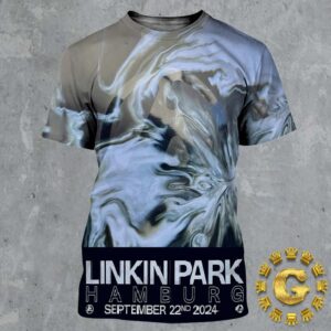 Linkin Park From Zero Hamburg Tour Poster At Hamburg In Germany On September 22nd 2024 All Over Print Shirt