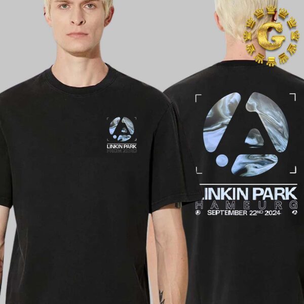 Linkin Park From Zero Hamburg Tour Poster At Hamburg In Germany On September 22nd 2024 Unisex T-Shirt