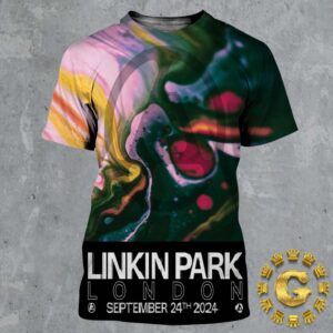 Linkin Park From Zero Limited Edition Tour Poster At The O2 In London September 24th 2024 All Over Print Shirt