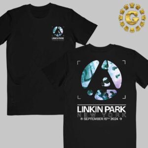 Linkin Park From Zero Tour 2024 New York Brooklyn Limited Edition Poster At Barclays Center On September 16 2024 Unisex T-Shirt