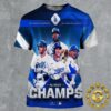 Los Angeles Dodgers City Of Stars NL West Champions 2024 MLB All Over Print Shirt