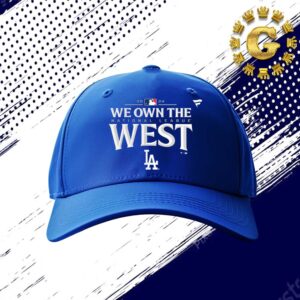 Los Angeles Dodgers Fanatics Royal 2024 NL West Division Champions Locker Room Classic Cap Hat Snapback