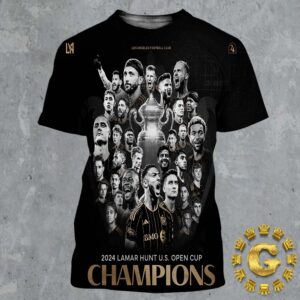 Los Angeles Football Club Is The Champions 2024 Lamar Hunt US Open Cup All Over Print Shirt