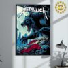 Metallica M72 Seattle Tonight Poster Night 1 In Seattle WA US At Lumen Field On August 30 2024 The Wofl Artwork Home Decor Poster Canvas