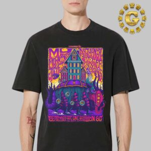 My Morning Jacket With Nathaniel Rateliff And The Night Sweats Tonight Poster At Credit One Stadium In Charleston SC On September 12 2024 Unisex T-Shirt