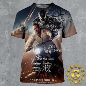 New International Poster For Venom The Last Dance In Theaters On October 25 All Over Print Shirt