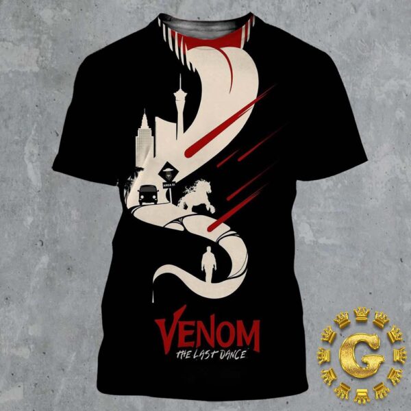 New Poster For Venom The Last Dance Exclusively In Theatres October 25 2024 All Over Print Shirt