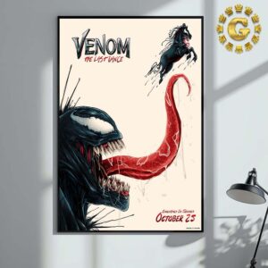 New Poster For Venom The Last Dance Exclusiverly In Theatres October 25 2024 Home Decor Poster Canvas