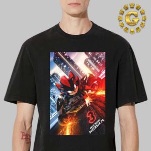 New Promotional Poster For Sonic The Hedgehog 3 Featuring Shadow Has Been Released In Theaters On December 20th 2024 Unisex T-Shirt