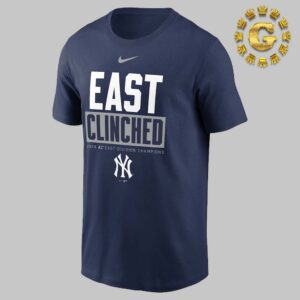 New York Yankees Nike Navy 2024 AL East Division Champions Unisex T-Shirt