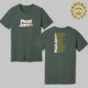 Pearl Jam Beach Hut Tee For The Ohana Festival At Dana Point California At Doheny State Beach On September 27 2024 Two Side Unisex T-Shirt