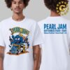 Pearl Jam Electra Shark Zip Hoodie For The Ohana Festival At Dana Point California At Doheny State Beach On September 27 2024 Shirt