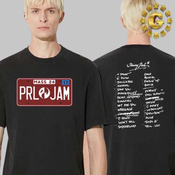 Pearl Jam With Glen Hansard Available In Tee At Fenway Park Stadium In Boston MA On September 18th 2024 Unisex T-Shirt