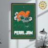 Pearl Jam With Glen Hansard Event Poster In Philadelphia Night 2 At Wells Fargo Center On September 9th 2024 The Julius Erving Artwork Home Decor Poster Canvas