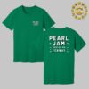 Pearl Jam With Glen Hansard Bean Town Tee At Fenway Park In Boston MA On September 15th 2024 The Basketball Artwork Two Side Unisex T-Shirt