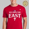 Philadelphia Phillies Nike Red 2024 NL East Division Champions Unisex T-Shirt