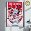 Philadelphia Phillies Is National League East Champions 2024 Fox MLB Since 2011 Home Decor Poster Canvas