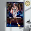 SLAM 252 Cover Caitlin Clark Undeniable 2024 25 NBA Preview Gold The Metal Editions Home Decor Poster Canvas