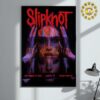 Slipknot Merch 2024 Tour Dallas Poster Featuring City Specific At Dos EQuis Pavilion On Dallas TX On September 18th 2024 Home Decor Poster Canvas