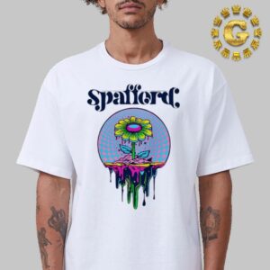 Spafford Space Flower Rock White Shirt The Flower Artwork Unisex T-Shirt