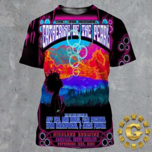 The 3rd Annual Gathering Of The Pearl Poster At Highland Brewing In Asheville North Carolina On September 10th 2024 All Over Print Shirt