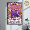 Gatecreeper With Frozen Soul And Worm Official Poster On October 2 2024 At Skullys In Columbus OH Wall Decor Poster Canvas